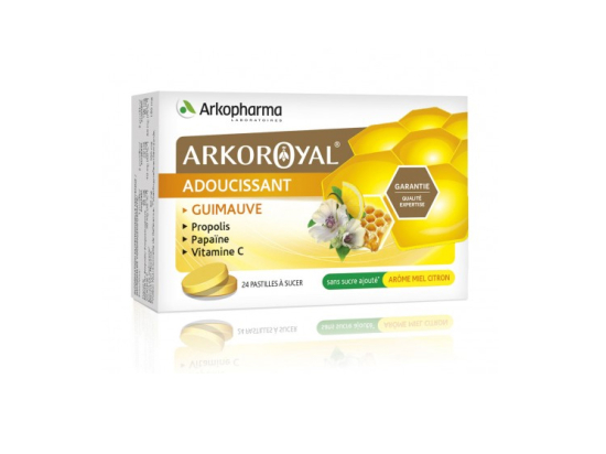 Arkopharma Arkoroyal Pastilles adoucissantes - 24 pastilles à sucer
