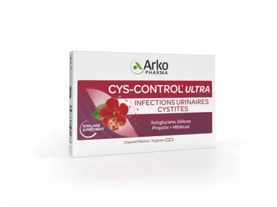 Cys-Control Ultra Infections Urinaires Cystites - 15 capsules