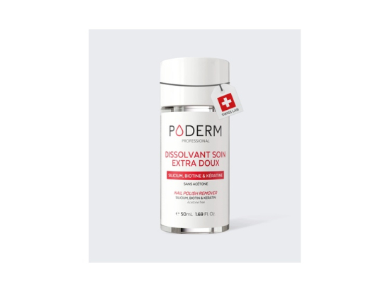 Poderm Dissolvant Soin extra doux sans acétone - 50ml