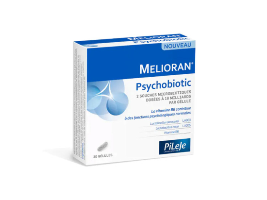 Pileje Melioran Psychobiotic - 30 gélules