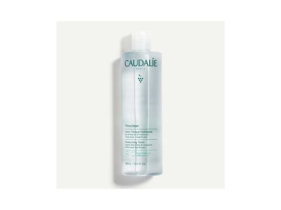 Caudalie Vinoclean Lotion tonique hydratante visage et yeux tous types de peaux - 400ml