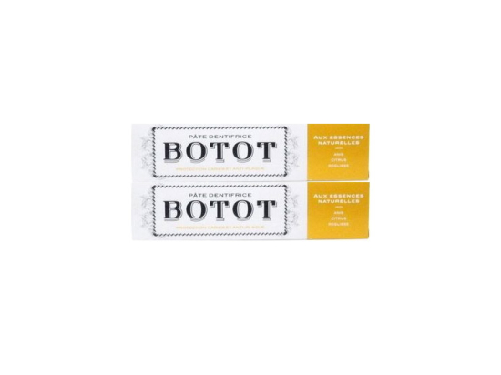 Botot Dentifrice Anis Citrus Réglisse - 2x75ml