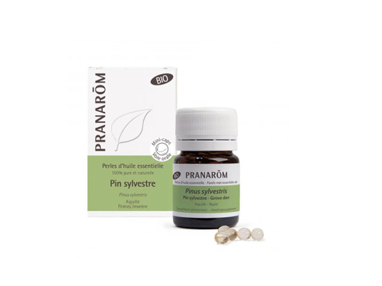 Pranarôm Huile essentielle de Pin sylvestre BIO - 60 perles