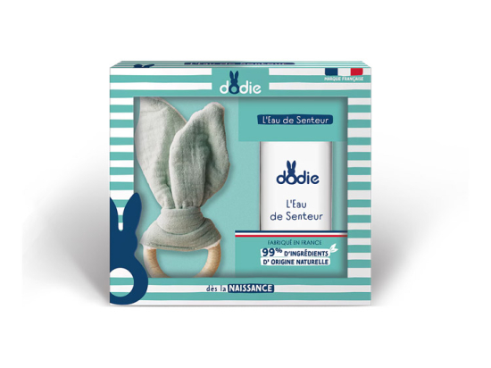 Coffret Bébé Eau de Senteur + Hochet Vert - 50ml