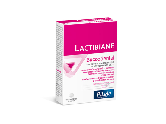 Pileje Lactibiane Buccodental - 30 comprimés