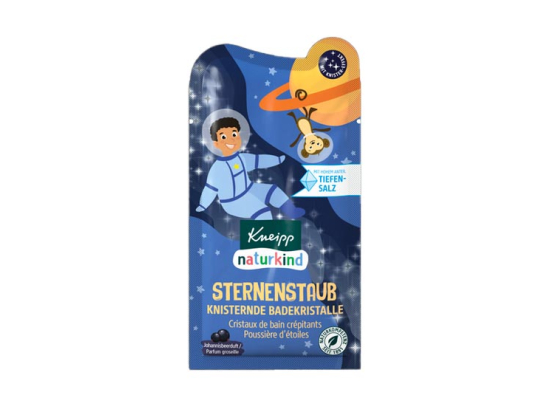 Kneipp Naturkind Cristaux de bain crépitants Poussière d'Etoile Groseille - 60g