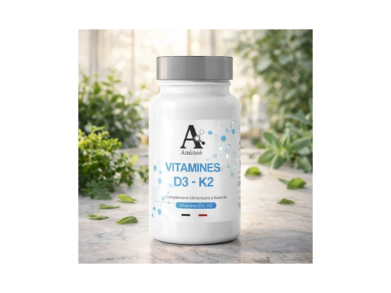 Phytalessence Complément alimentaire vitamine D3 et K2 - 60 gélules