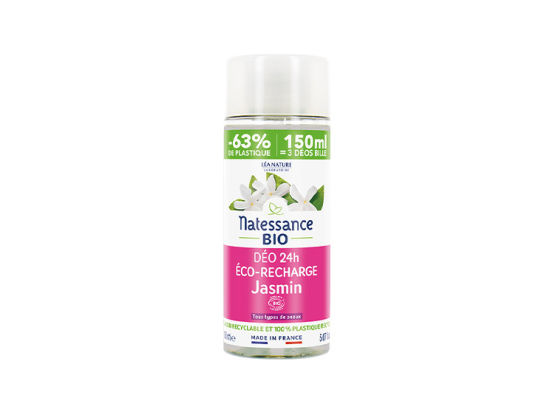 Eco-Recharge Déo Bille Jasmin BIO - 150ml