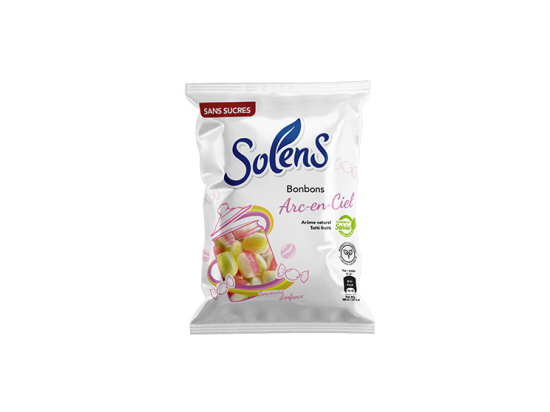 Solens Bonbon Arc-en-ciel sans sucres - 100g