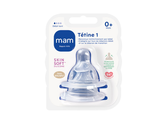 MAM Tétine +0mois - 2 tétines