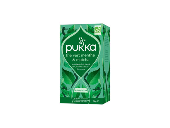 Thé Vert Menthe et Matcha - 20 sachets