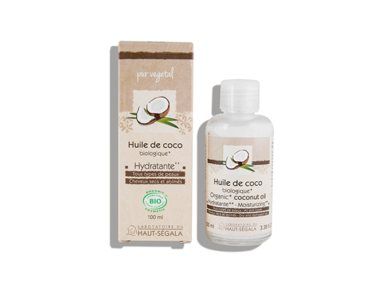 Haut-Ségala Huile Végétale de Coco BIO - 100ml