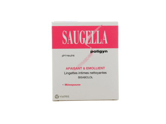 Poligyn Lingettes Intimes Nettoyantes - 10 lingettes