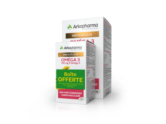 Arkopharma Arkogélules Oméga 3 - 180 capsules + 60 capsules OFFERTES