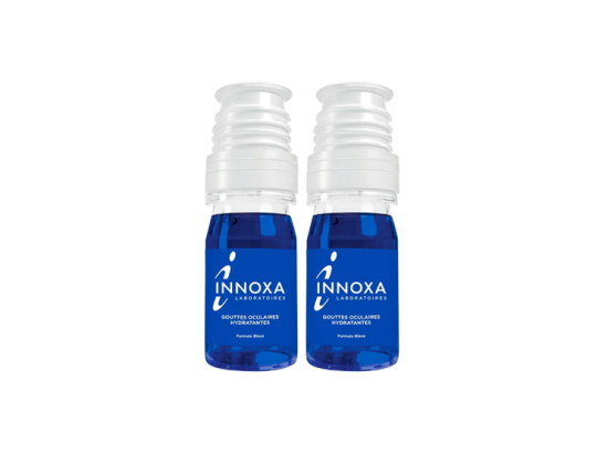 Innoxa Gouttes formule bleues Yeux rouges et fatigués - 2x10 ml