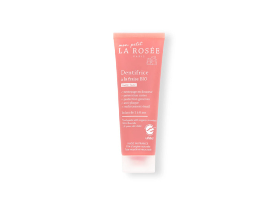 Le rosée Dentifrice bébé à la fraise BIO - 50 ml