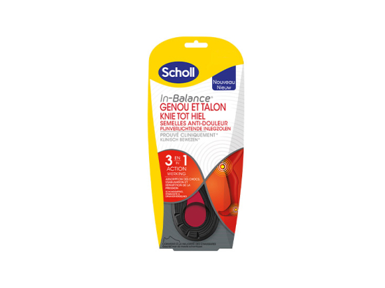 Semelle genou & talon T1 - 1 paire