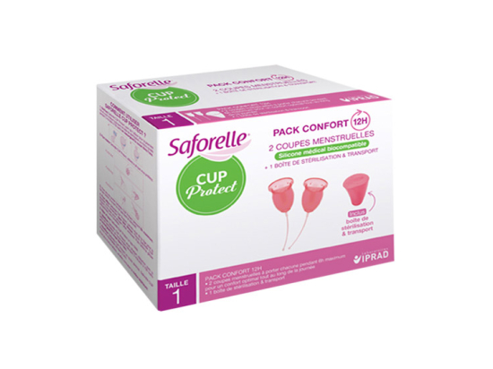 Saforelle Coupe menstruelle Taille 1 - 2 coupes