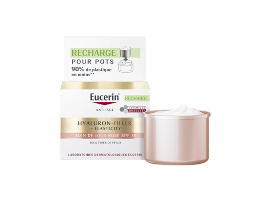 Hyaluron Filler Elasticity Soin de Jour Rosé SPF30 -  Recharge 50ml