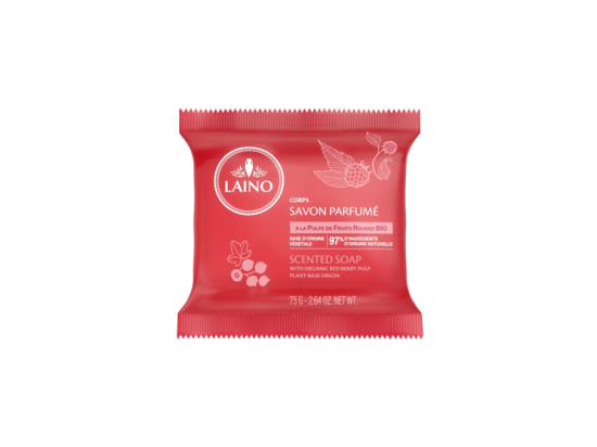 Laino savon parfumé à la pulpe de fruits rouges BIO - 75g