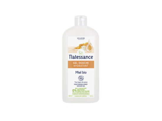Natessance Gel Douche Hydratant Miel BIO - 500ml