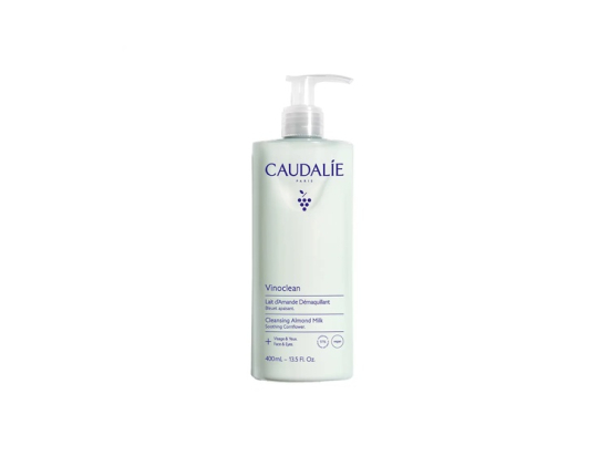 Caudalie Vinoclean Lait d'amande démaquillant visage et yeux - 400ml