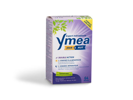Ymea Ménopause Jour et nuit - 64 gélules