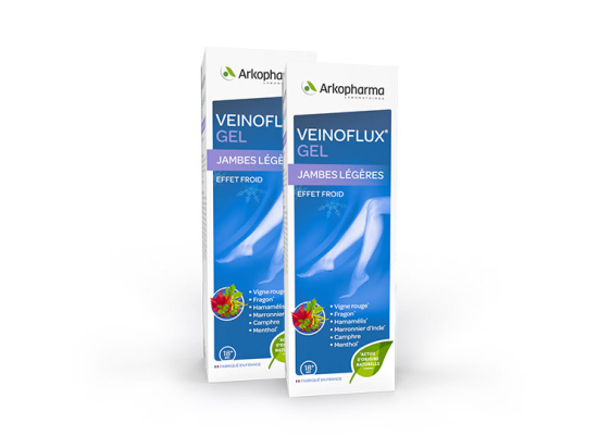 Arkopharma Veinoflux Gel effet froid jambes légères - 2 x 150ml