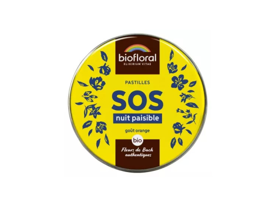 Biofloral Pastilles de secours Nuit paisible BIO - 50g