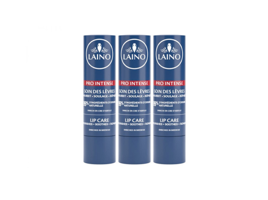 Laino Pro Intense Soin des lèvres - 3 x 4 g