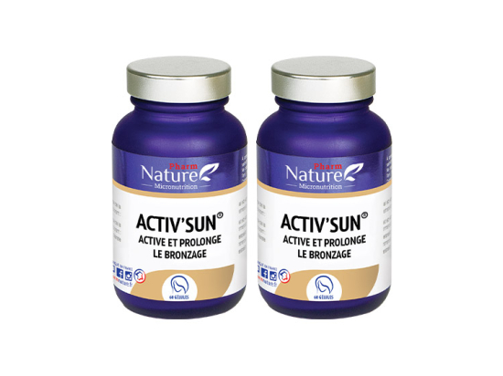 Pharm Nature Micronutrition Activ Sun - 2 x 60 gélules