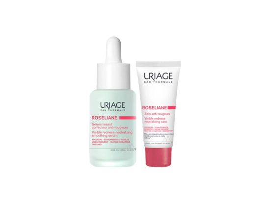 Roseliane Coffret Duo Anti-Rougeurs Sérum Lissant et Soin Anti-Rougeurs - 30+15ml