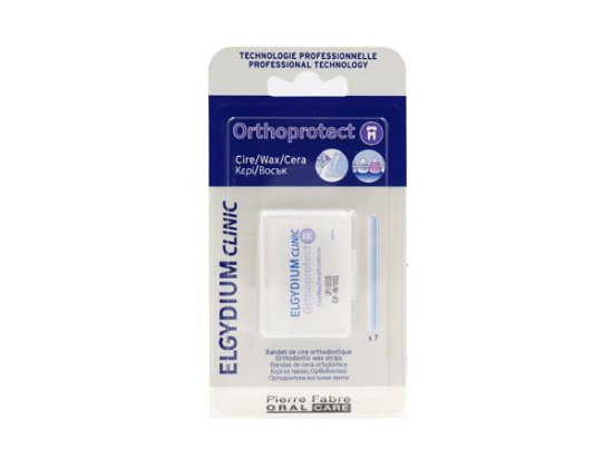 Elgydium clinic Orthoprotect bandes de cire - x7