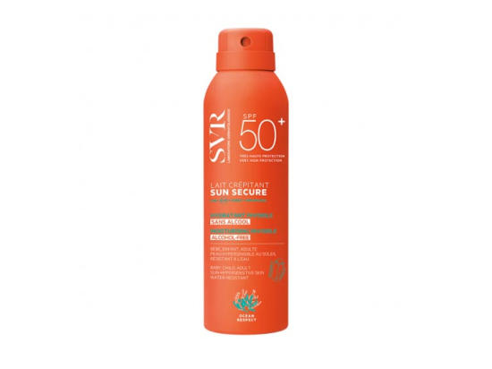 SVR Sun Secure Lait crépitant SPF50+ -  200ml