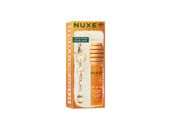 Nuxe Rêve de Miel Soin lèvres miel or avec étui et charms