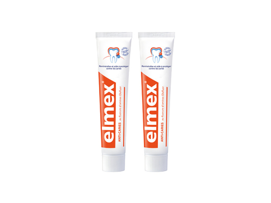 Elmex Dentifrice protection caries - 2x75ml