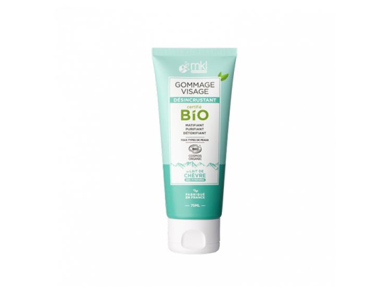 MKL Gommage Visage Désincrustant BIO au Lait de Chèvre - 75ml