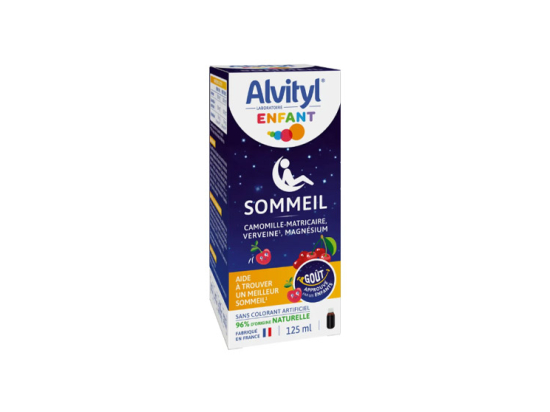 Enfants Sirop Sommeil Goût Cerise - 125ml