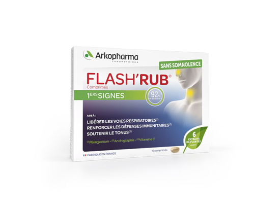 Arkopharma Flash'Rub comprimé 1ers signes - 15 comprimés