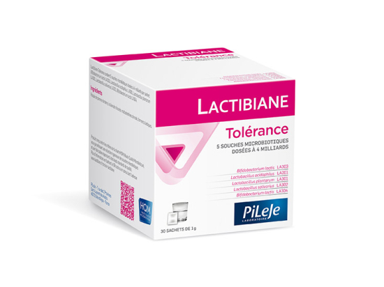 Pileje Lactibiane Tolérance - 30 sachets de 1g