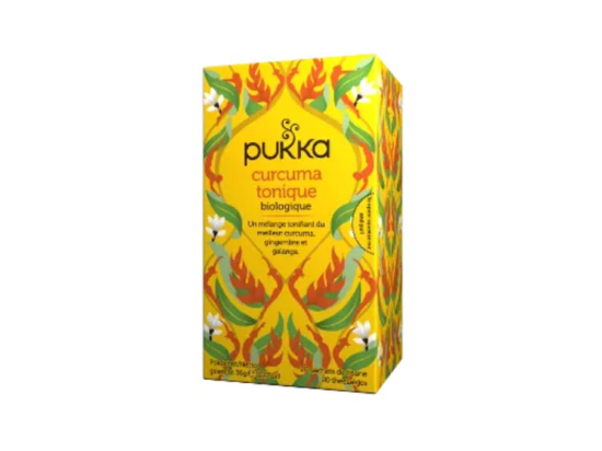 Pukka Infusion Curcuma Tonique BIO - 20 sachets