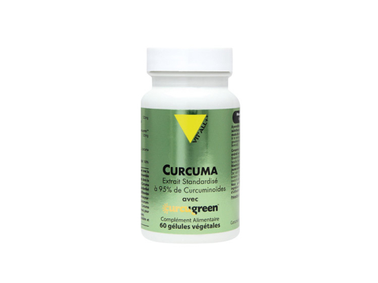 Vit'all+ Curcuma 250mg Extrait Standardisé - 60 gélules végétales