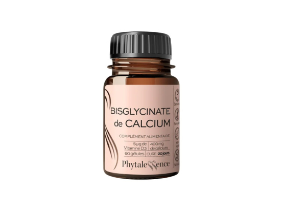 Phytalessence Bisglycinate de Calcium - 60 gélules