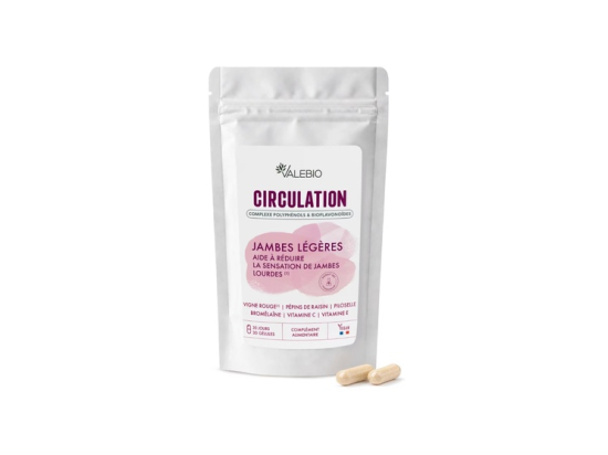 Valebio Circulation Jambes légères - 30 gélules