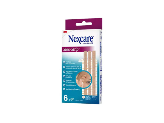 Nexcare Steri-Strip Beige - 6 unités