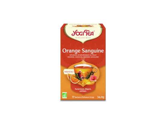 Infusion Ayurvédique Orange Sanguine - 17 sachets