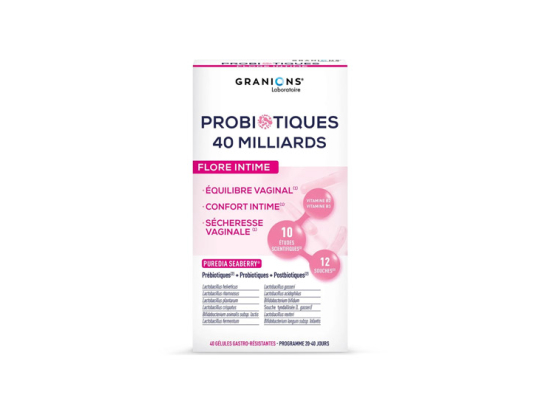 Probiotiques Flore Intime - 40 gélules