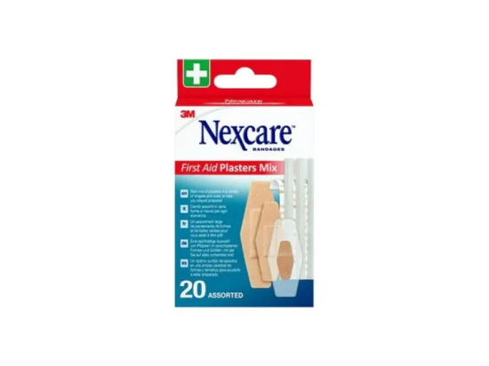 Nexcare Premiers Soins Pansements Mix - x20