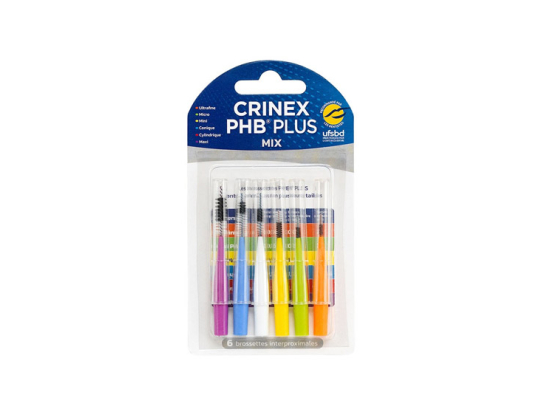 Crinex PHB Plus MIX - 6 brossettes Interproximales