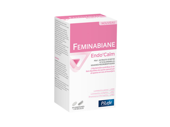 Pileje Feminabiane Endo'Calm - 60 comprimés + 30 gélules